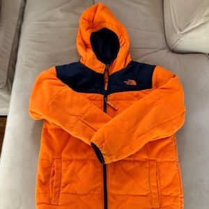 North Face 2 in 1 reversible winter coat L 14/16